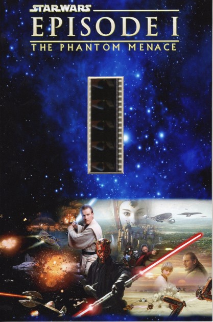 "Star Wars: The Phantom Menace (Episode I)" - Maxi Card with Frames of the Film