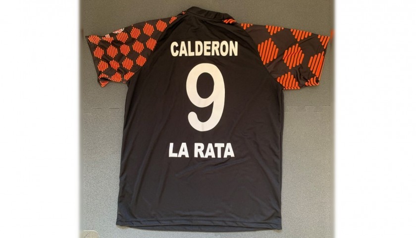 Cachanillas FC Shirt Signed by Rogelio Calderon