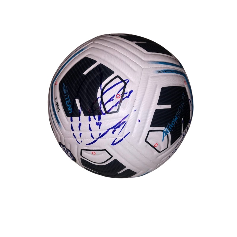 Pallone ufficiale Inter Nike Academy, 2023/24 - Autografato dalla rosa