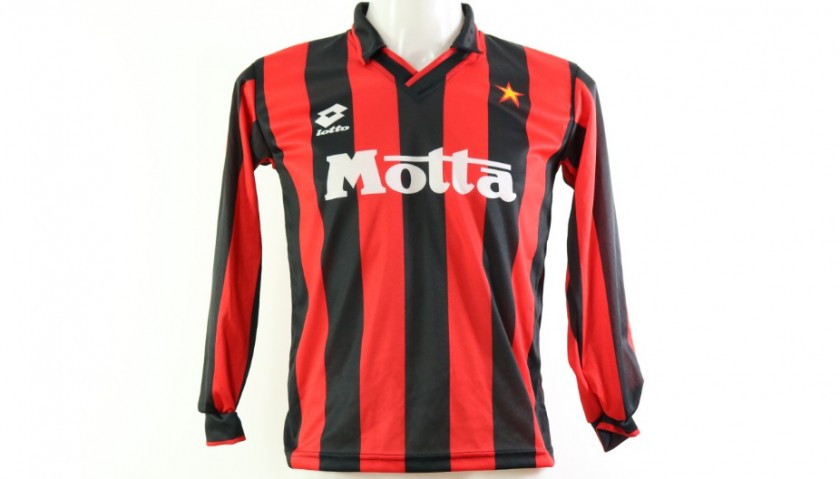 Maillot Domicile AC Milan 1993/94 Lotto Taille M - Vintage, Occasion Collector