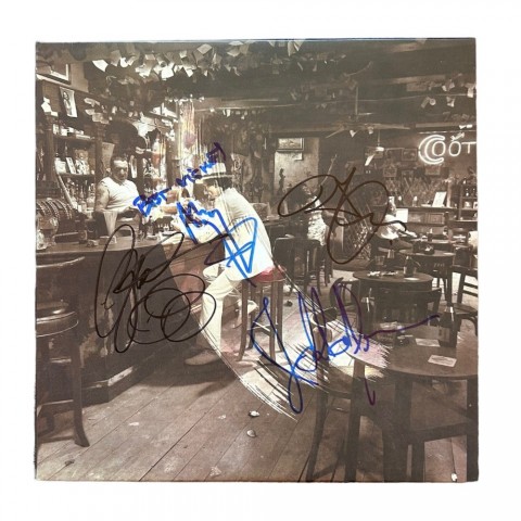 Led Zeppelin Signed 'In Through The Out Door' Vinyl 