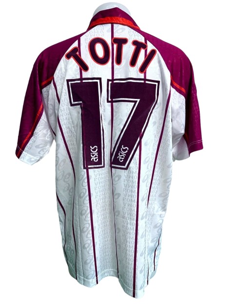 Totti's Match-Worn Shirt, Milan vs Roma 1997