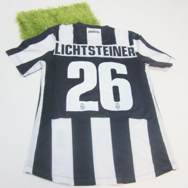 Lichtsteiner's Juventus match worn shirt, Serie A 2012/2013