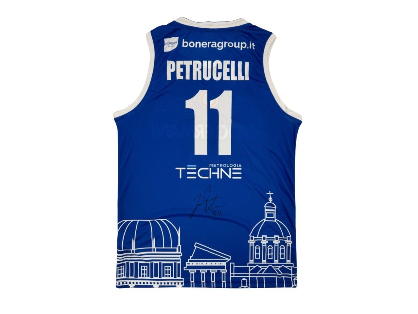 Petrucelli's Germani Brescia Match Signed Kit, Italy Super Cup 2023