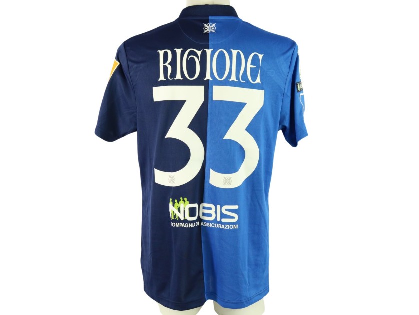 Rigione's Chievo Verona Match-Worn Shirt, 2018/19