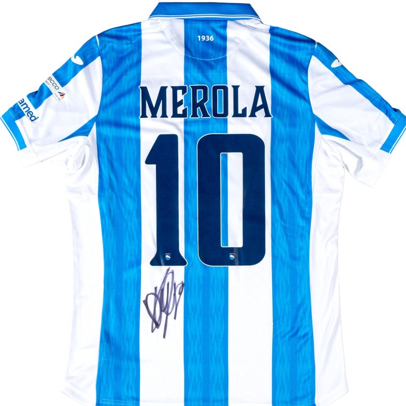 Davide Merola Pescara Jersey, 2024/25 - Autographed