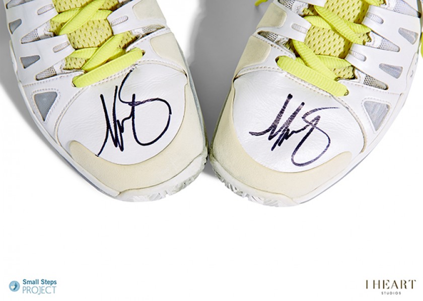 Maria Sharapova's Nike Vapor 9 Tour Autographed Trainers from her Personal Collection