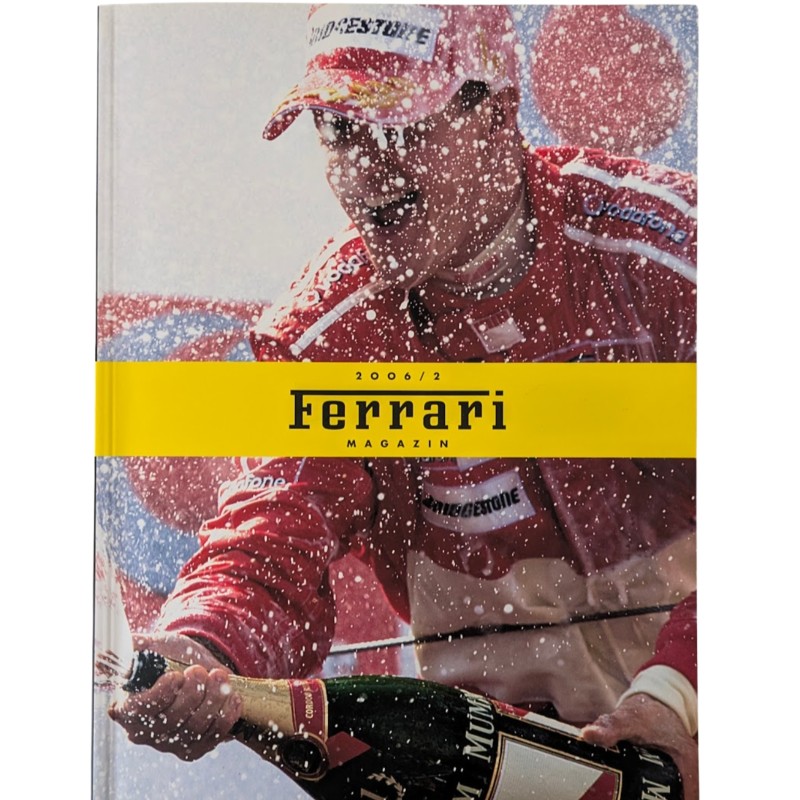 Ferrari Magazine, 2/2006 - Signed by Schumacher, Barrichello and Genè