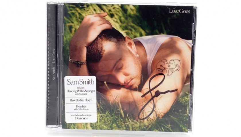 "Love Goes" CD Signed by Sam Smith
