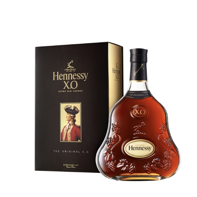 Bottiglia Hennessy X.O Astucciato