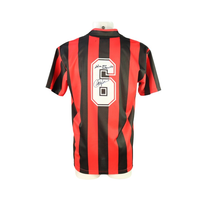 Baresi Official AC Milan Shirt, 1992/93 - Autografata