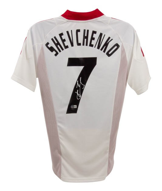 Replica della maglia del Milan firmata da Andriy Shevchenko