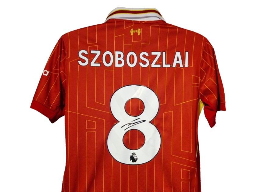 Dominik Szoboszlai Signed Liverpool 2024–25 Football Shirt