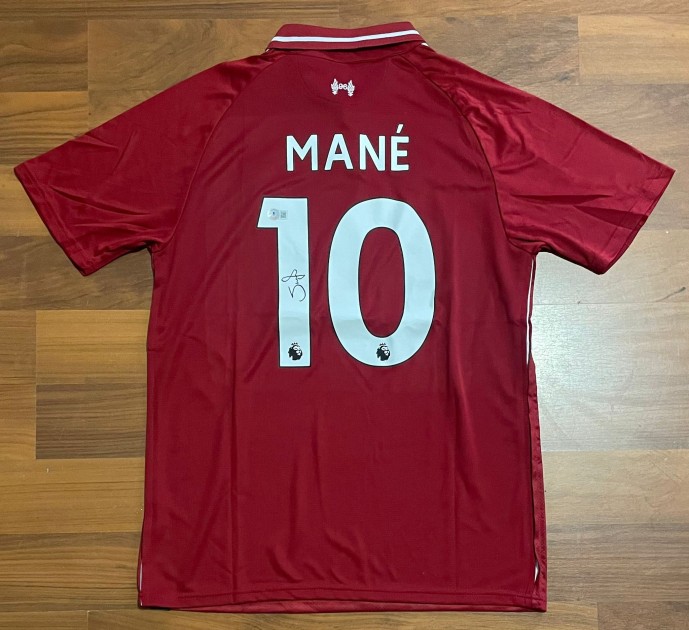 Sadio Mane's Liverpool FC 2018/19 Signed Replica Shirt