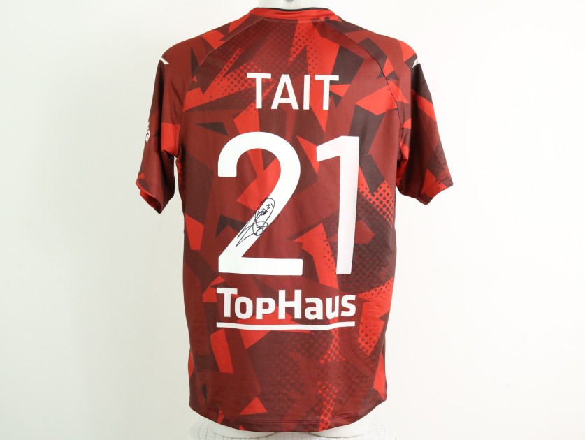 Maglia Tait unwashed Parma vs Sudtirol 2023 - Autografata