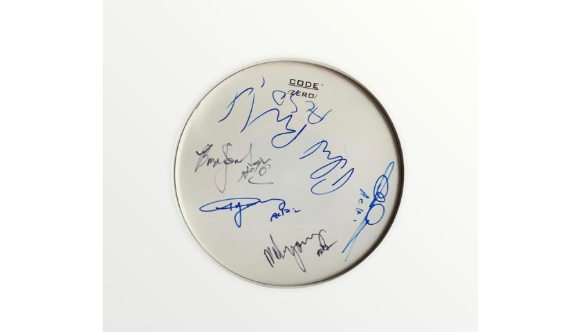 AC/DC Signed Drumskin