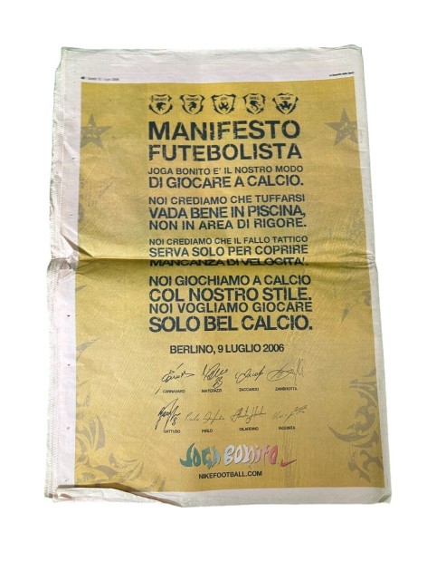 Gazzetta dello Sport World Cup Victory 2006 - CharityStars