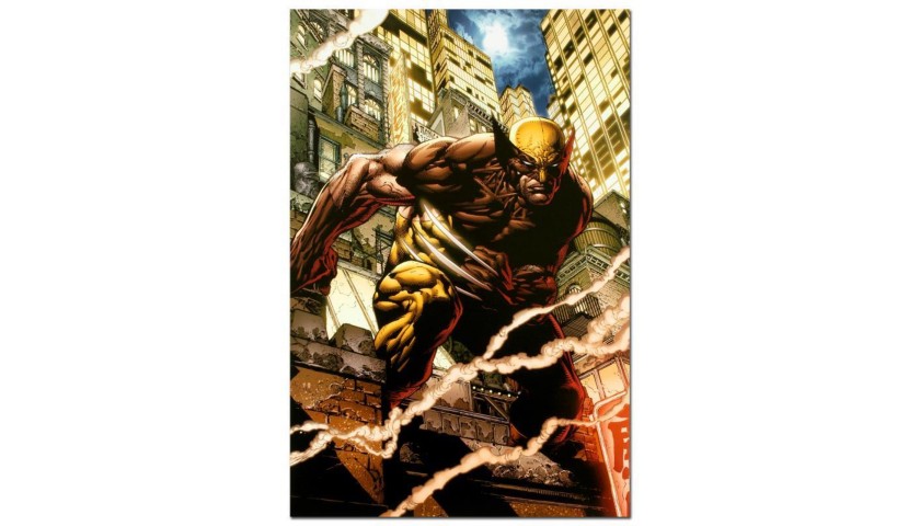 "Wolverine Enemy of the State MGC #20" Numbered Limited Edition Giclee on Canvas