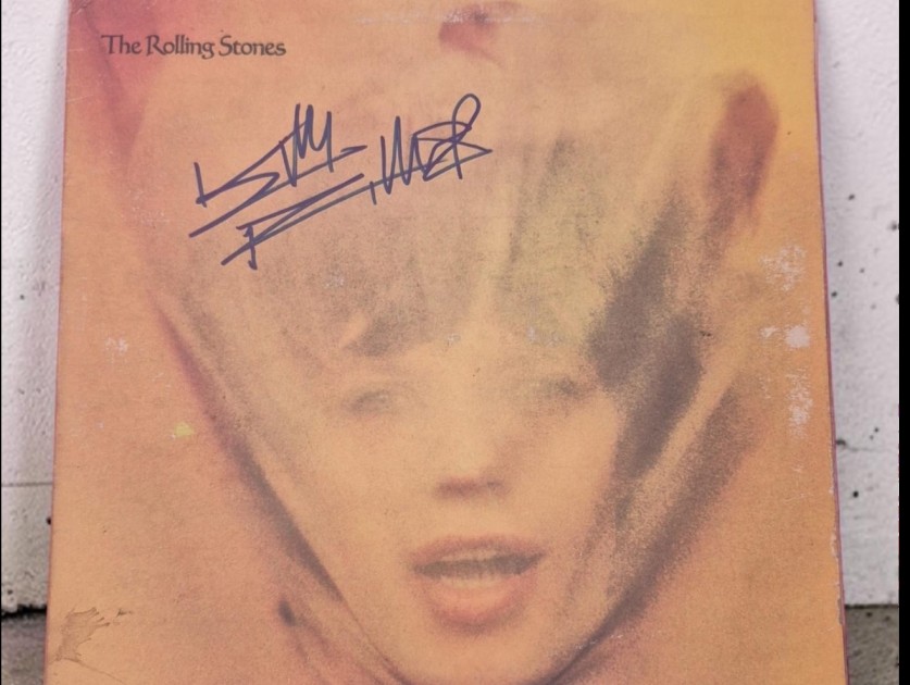 Keith Richards of The Rolling Stones Signed Goats Head Soup Vinyl LP