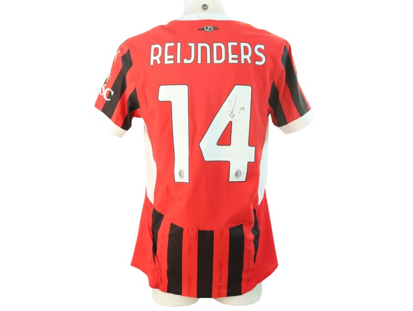 Rejnders Official Milan Signed Shirt, 2024/25 