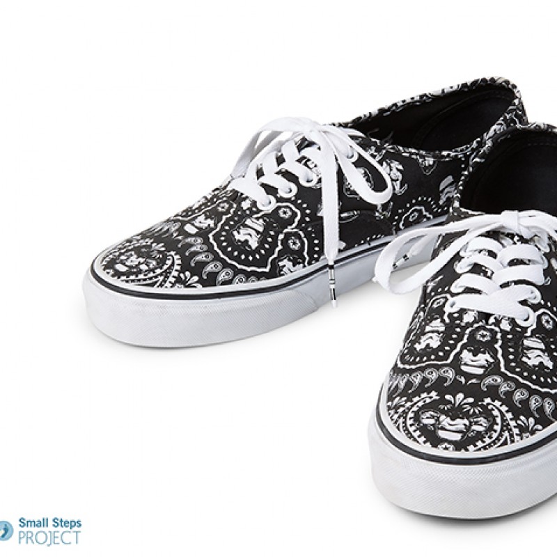 Andy Serkis' Autographed Vans from his Personal Collection