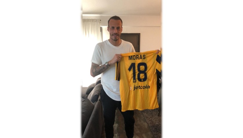 Moras' Hellas Verona Worn and Signed Shirt, 2015/16 
