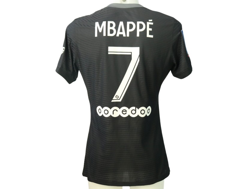 Maglia gara Mbappé PSG, Ligue 1 2021/22