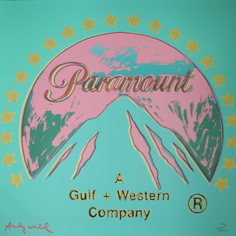 Andy Warhol "Paramount" Signed Limited Edition with CMOA Stamp