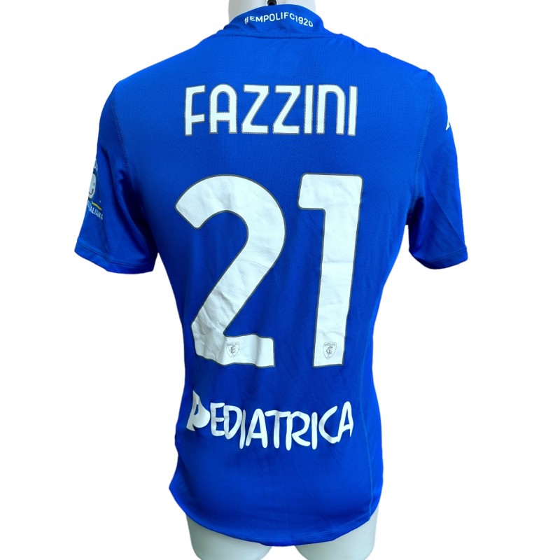 Fazzini's Match-Worn Shirt, Empoli vs Frosinone 2024