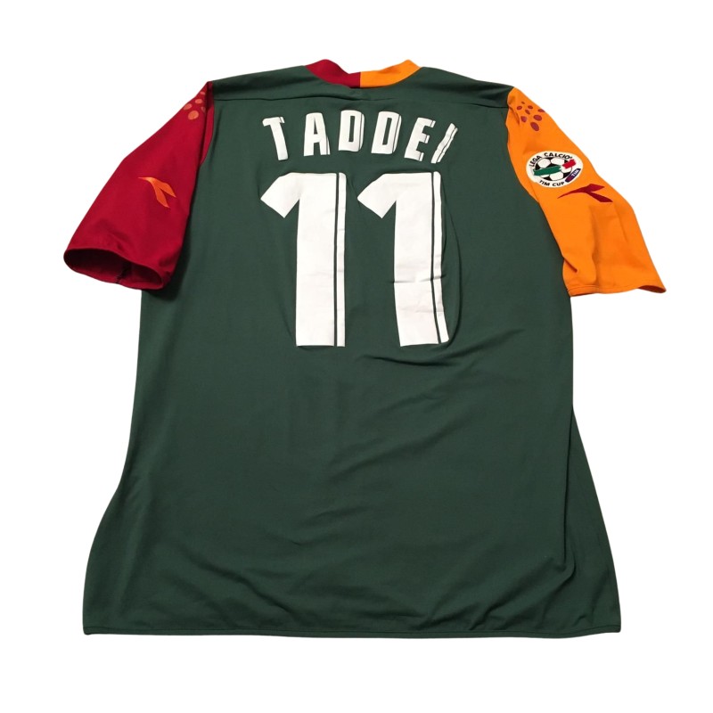 Taddei's Roma Match-Issued Shirt, 2005/06