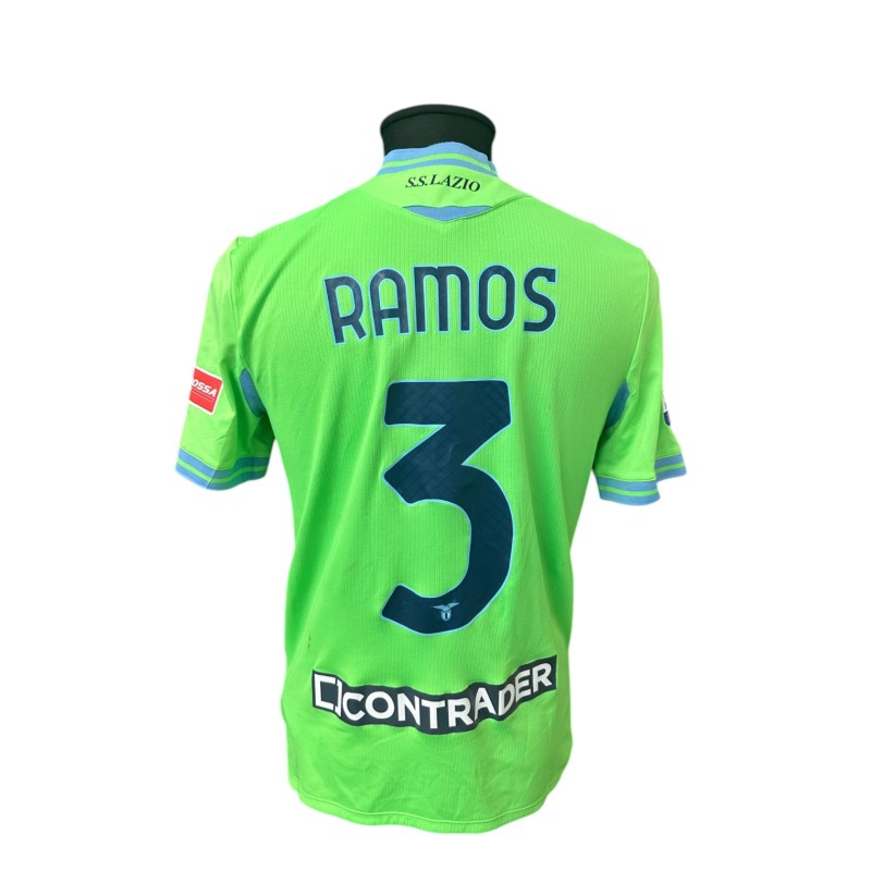 Ramos' Fiorentina vs Lazio Match-Worn Shirt, 2021