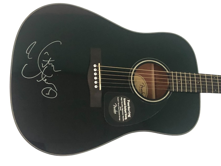 Keith Urban Signed Fender Acoustic Guitar