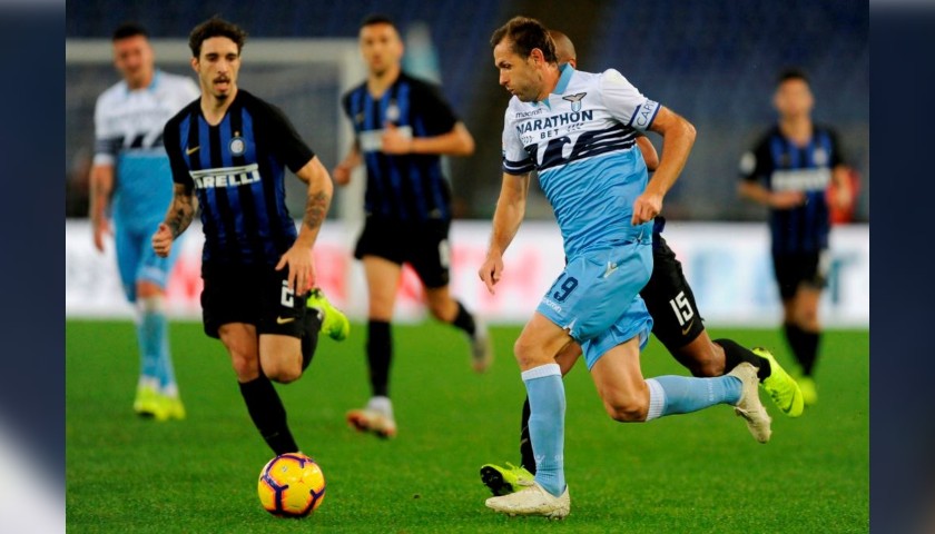 Lulic's Match Shirt, Lazio-Inter 2019 - Special Numbers