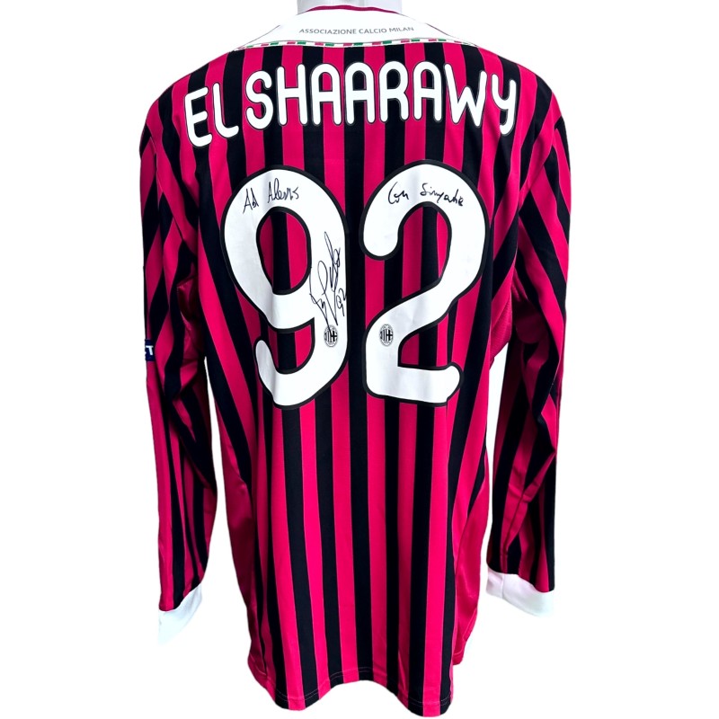 El Shaarawy's Milan Signed Official Shirt, 2011/12 