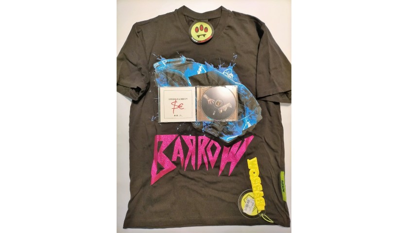 T-Shirt 'Barrow x Sfera' + CD 'Famoso' Autografato - CharityStars