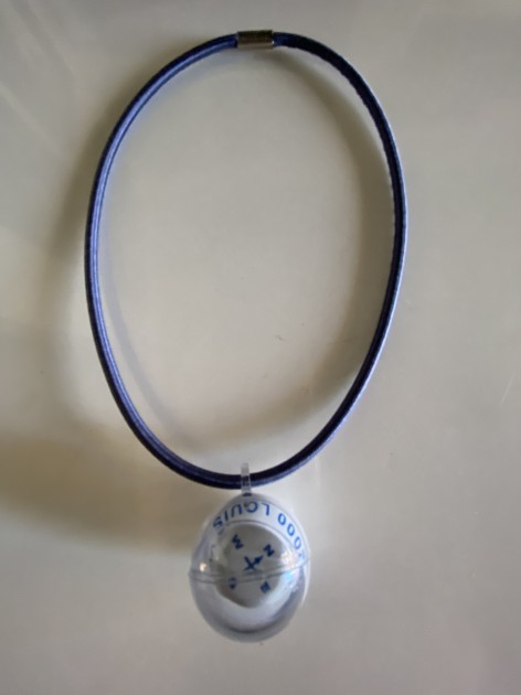 LOUIS VUITTON CUP 2000年記念ネクタイ&記念チョーカーセット Authentic Louis Vuitton LV Cup 2000 Choker Necklace – Upcycled