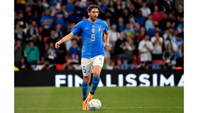 Locatelli's Match Shirt, Italy-Argentina 2022