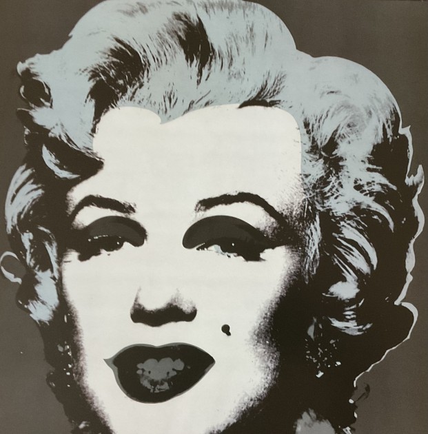 "Marilyn Monroe" by Andy Warhol (replica)
