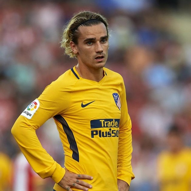 Griezmann's Atletico Madrid Match Shirt, 2017/18