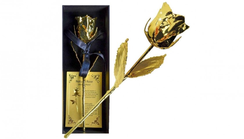 24-Carat Gold Rose 