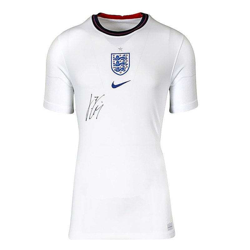 Jack Grealish's 2021/22 England Signed Home Shirt