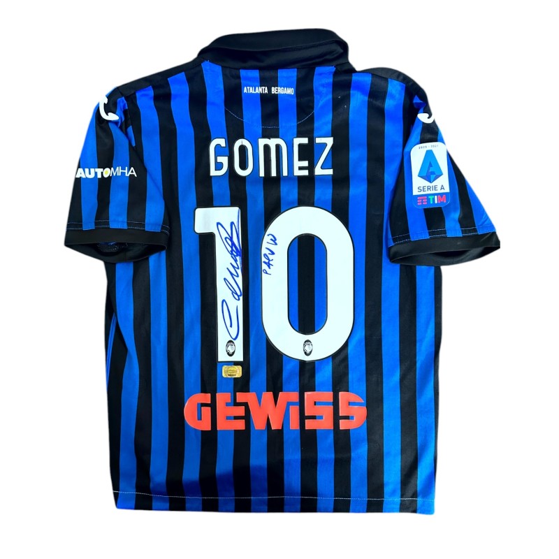 Maglia Ufficiale Papu Gomez Atalanta, 2020/21 - Autografata