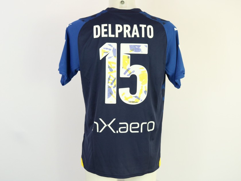 Del Prato's Unwashed Shirt, Parma vs Catanzaro 2024 "Always With Blue"