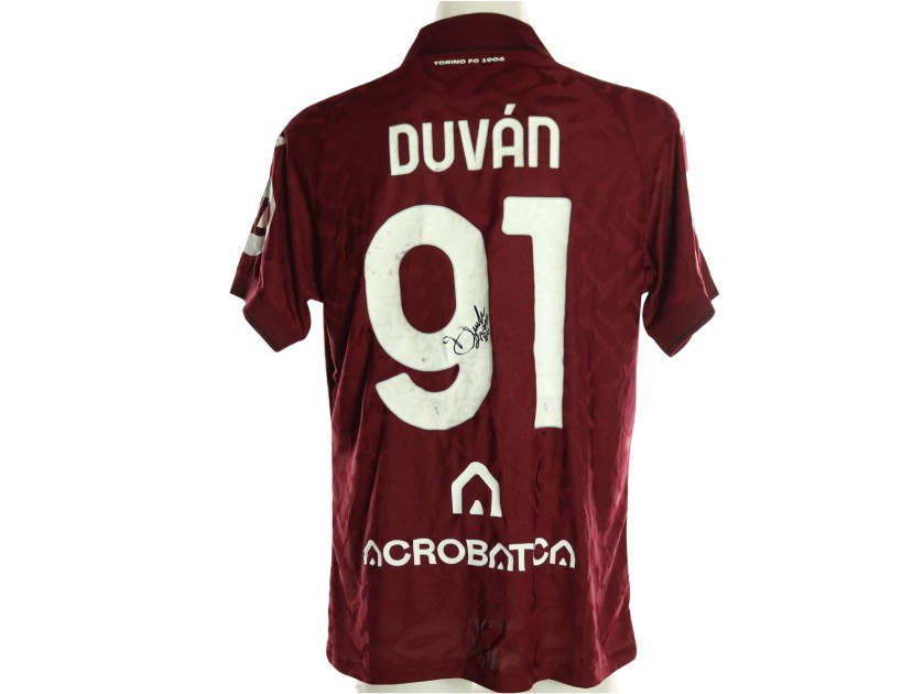 Duvan's Signed Unwashed Shirt, Torino vs Juventus 2026