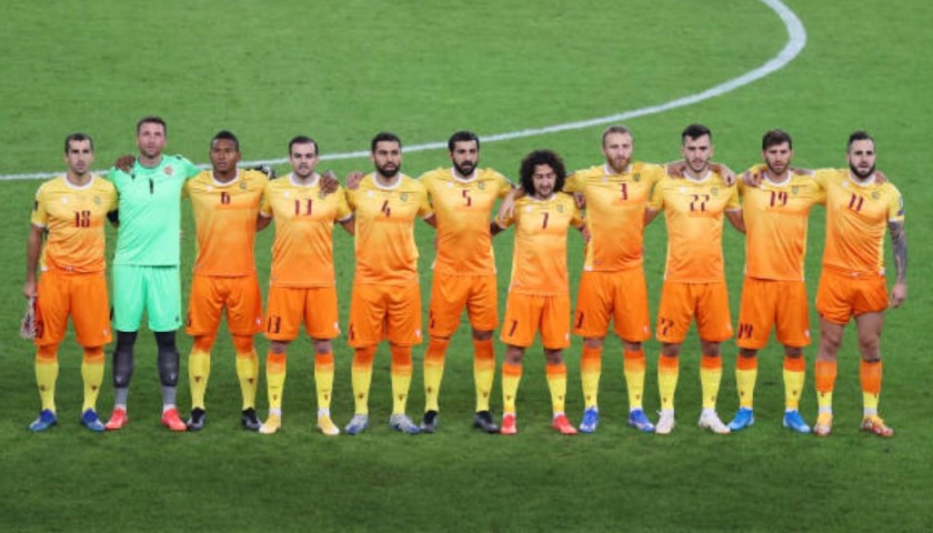 Beglaryan's Match Shirt, Germany-Armenia 2021