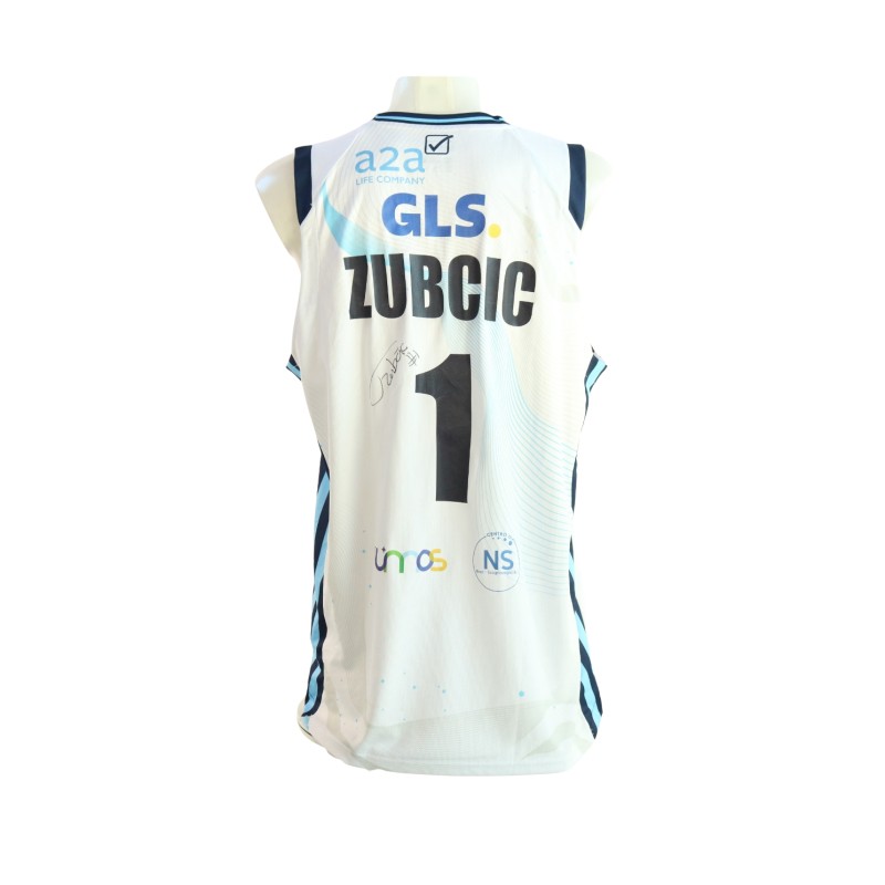 Zubcic's Napoli Basket vs Virtus Bologna Signed Unwashed Set, 2025