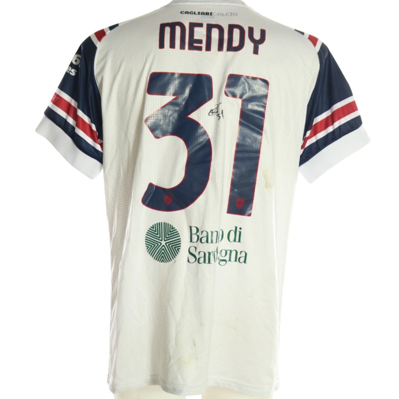 Mendy's Signed Unwashed Shirt, Cagliari vs Torino 2026