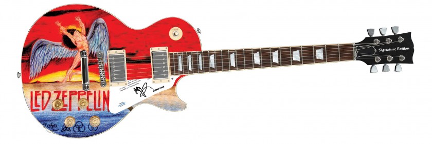 Jimmy Page 'Led Zeppelin' Signed Guitar 
