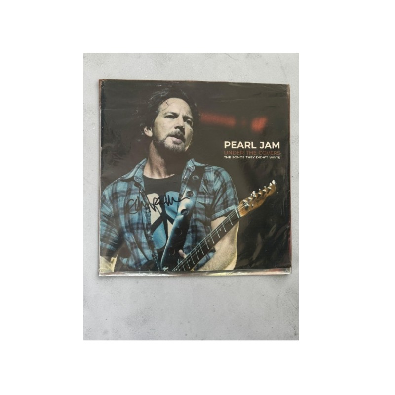 Eddie Vedder of Pearl Jam Signed Under The Covers Vinyl LP