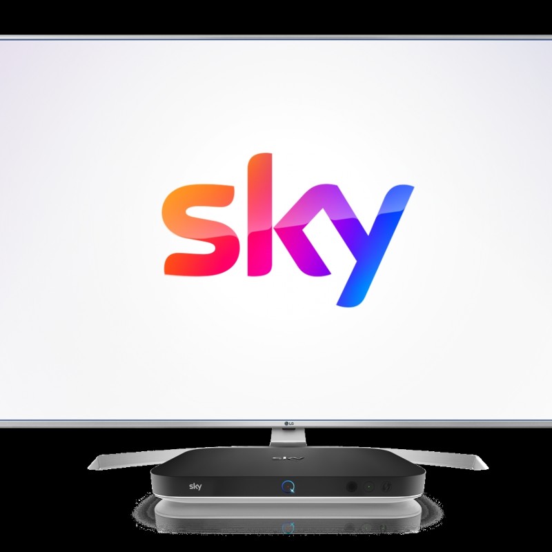 12-month Sky Q TV Subscription and 55-inch TV